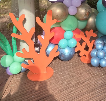 Set of 2 Coral